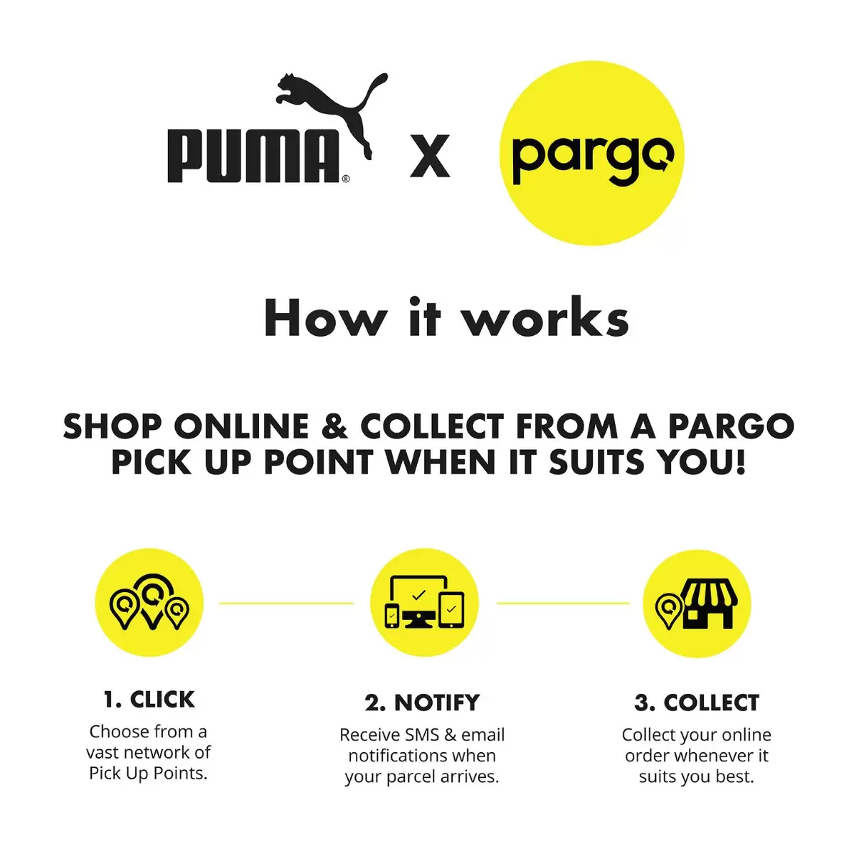 Delivery Options – PUMA South Africa | shopping site